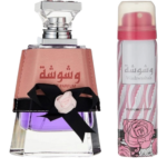 Lattafa Washwashah – parfum arabesc femei 100 ml + deo 50 ml - imagine 2