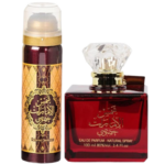 Ard Al Zaafaran Shams Al Emarat Khususi set parfum arabesc 100 ml + 50 ml