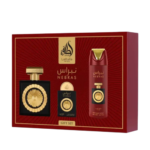Lattafa Nebras – caseta cadou parfum arabesc dama 4 piese - imagine 5