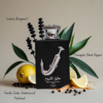Lattafa Pride Ishq Al Shuyukh Silver – caseta cadou parfum arabesc barbati - imagine 4