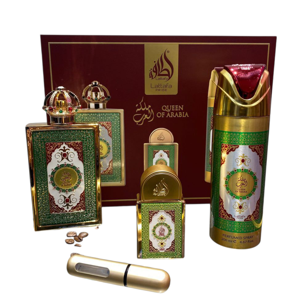 Lattafa Queen of Arabia set cadou 4 piese unisex