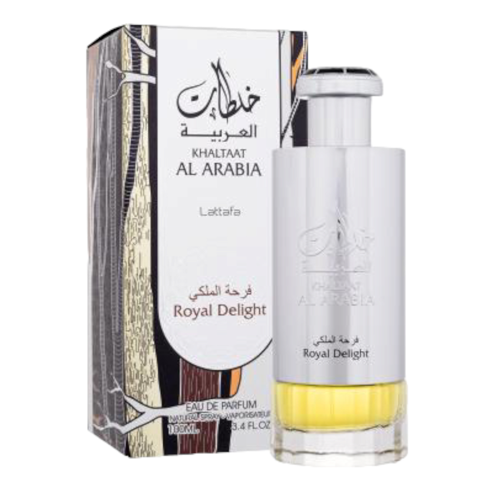 sticla Lattafa Khaltaat Al Arabia Royal Delight parfum unisex 100ml
