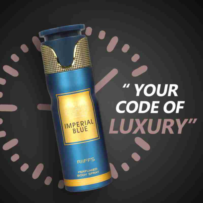 sticla Riiffs Imperial Blue deodorant barbati 200 ml