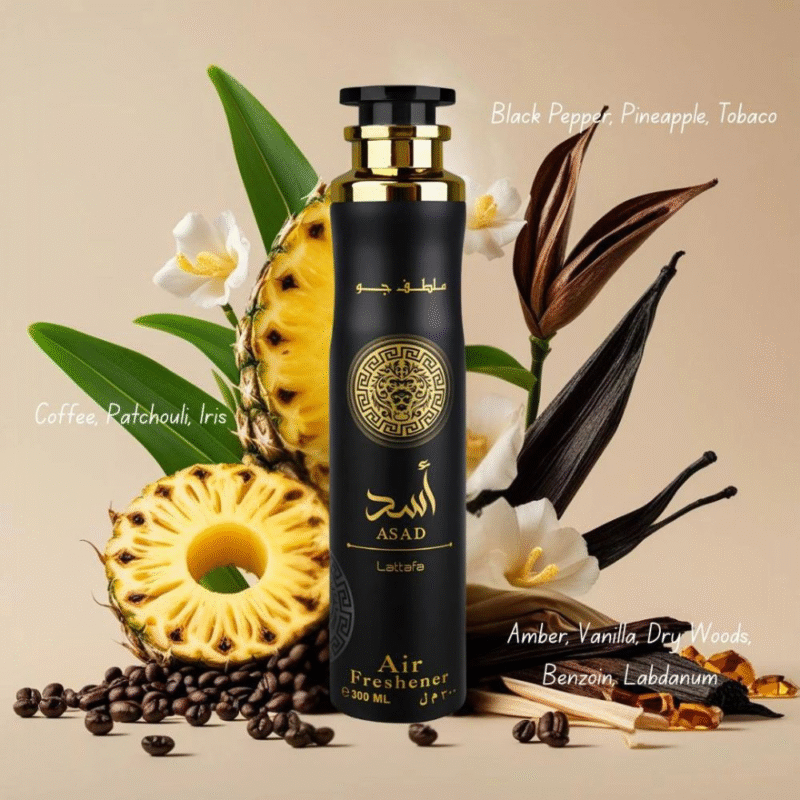 Lattafa Perfumes Lattafa Asad parfum arabesc odorizant camera unisex 300ml