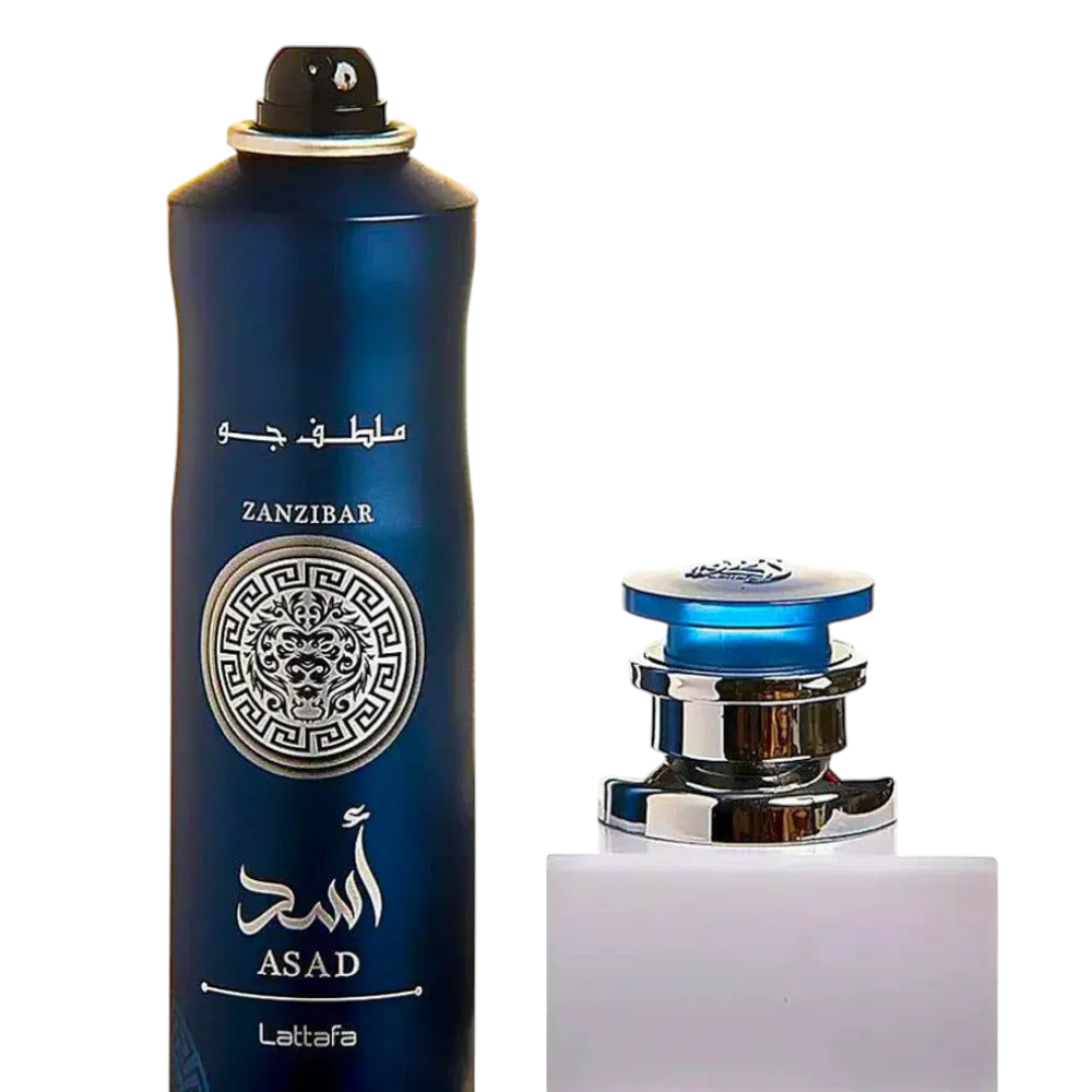 sticla Lattafa Asad Zanzibar odorizant camera unisex 300 ml