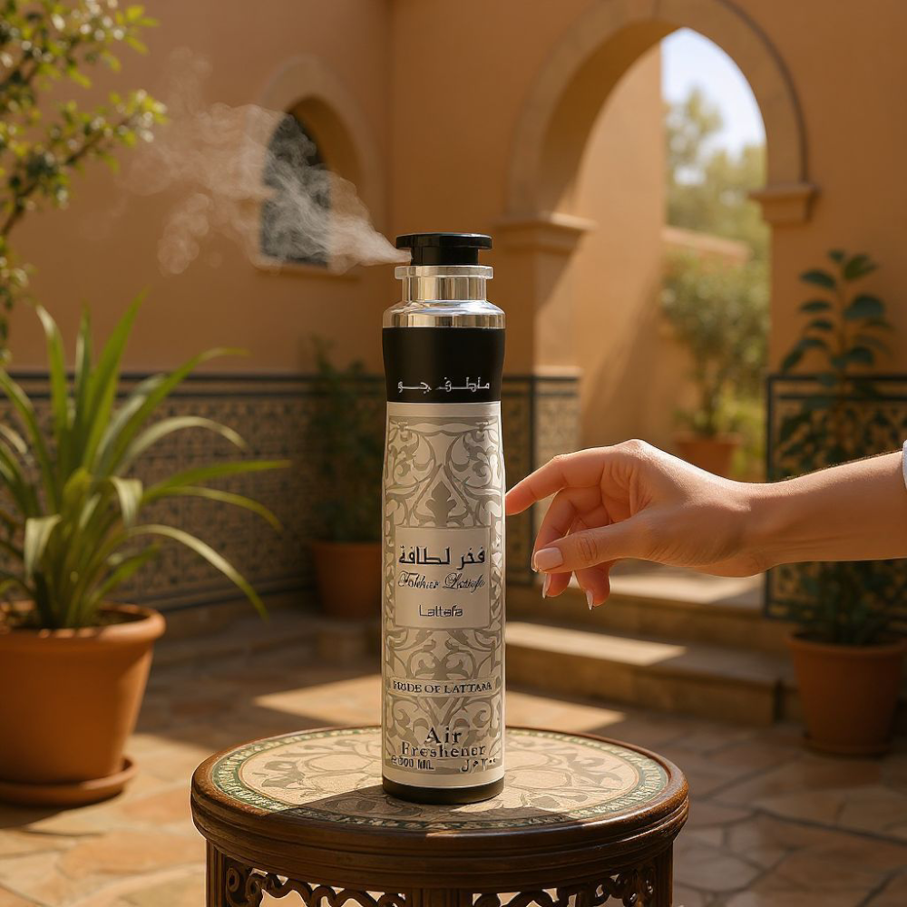 Afnan Lattafa Fakhar Silver parfum arabesc spray odorizant incaperi 300ml