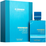 sticla Al Haramain Amber Oud Aqua Dubai parfum unisex 100ml