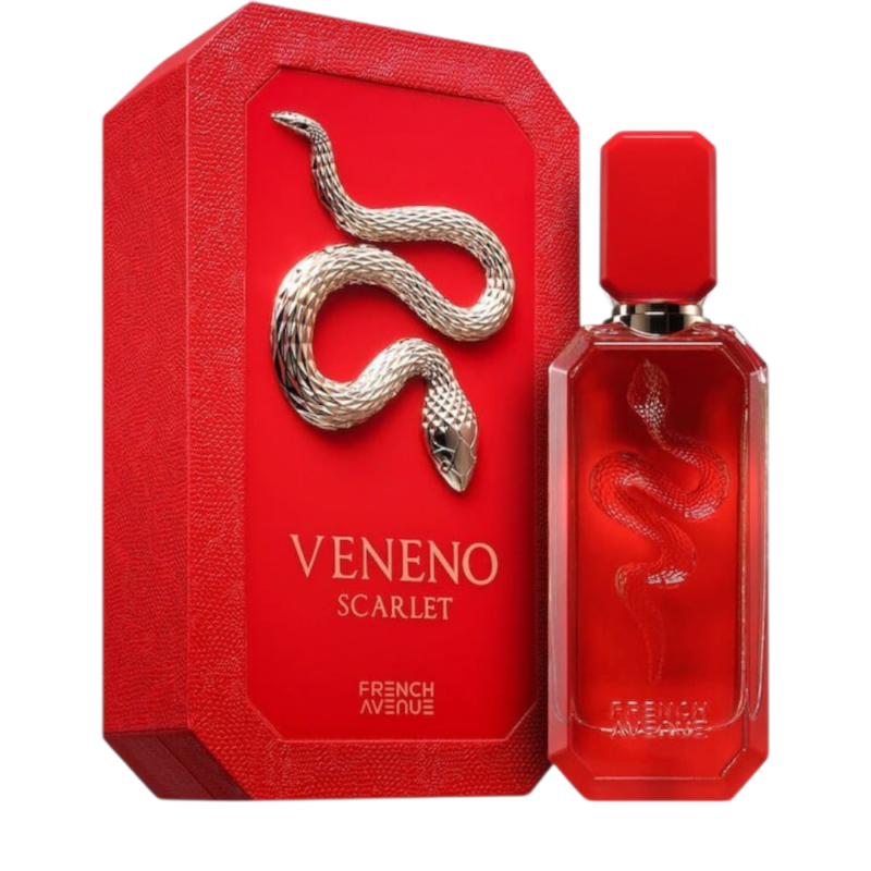 sticla French Avenue Veneno Scarlet parfum unisex 100 ml